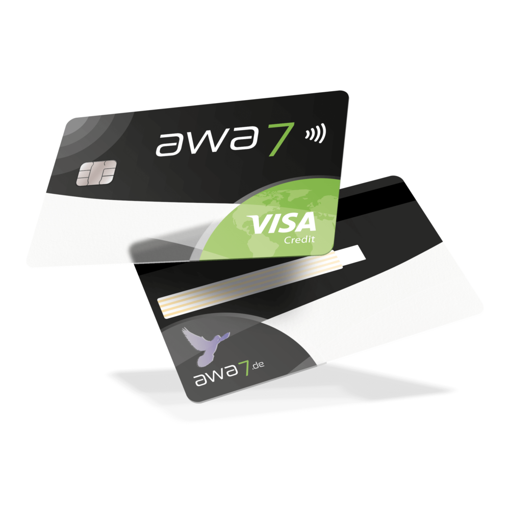 Awa7® Visa Kreditkarte